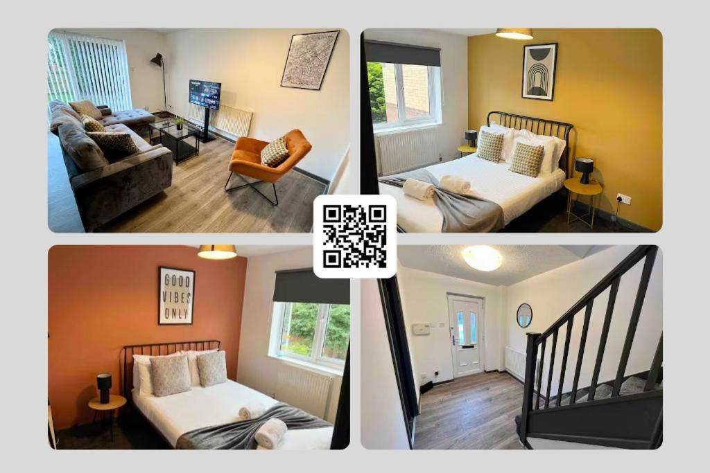 3 Bedroom House With Parking Manchester Exteriör bild